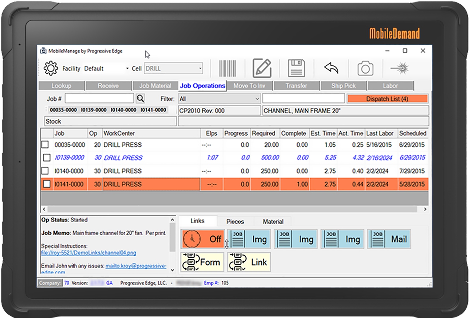 MobileManage™ bring mobile accessibility to your ERP